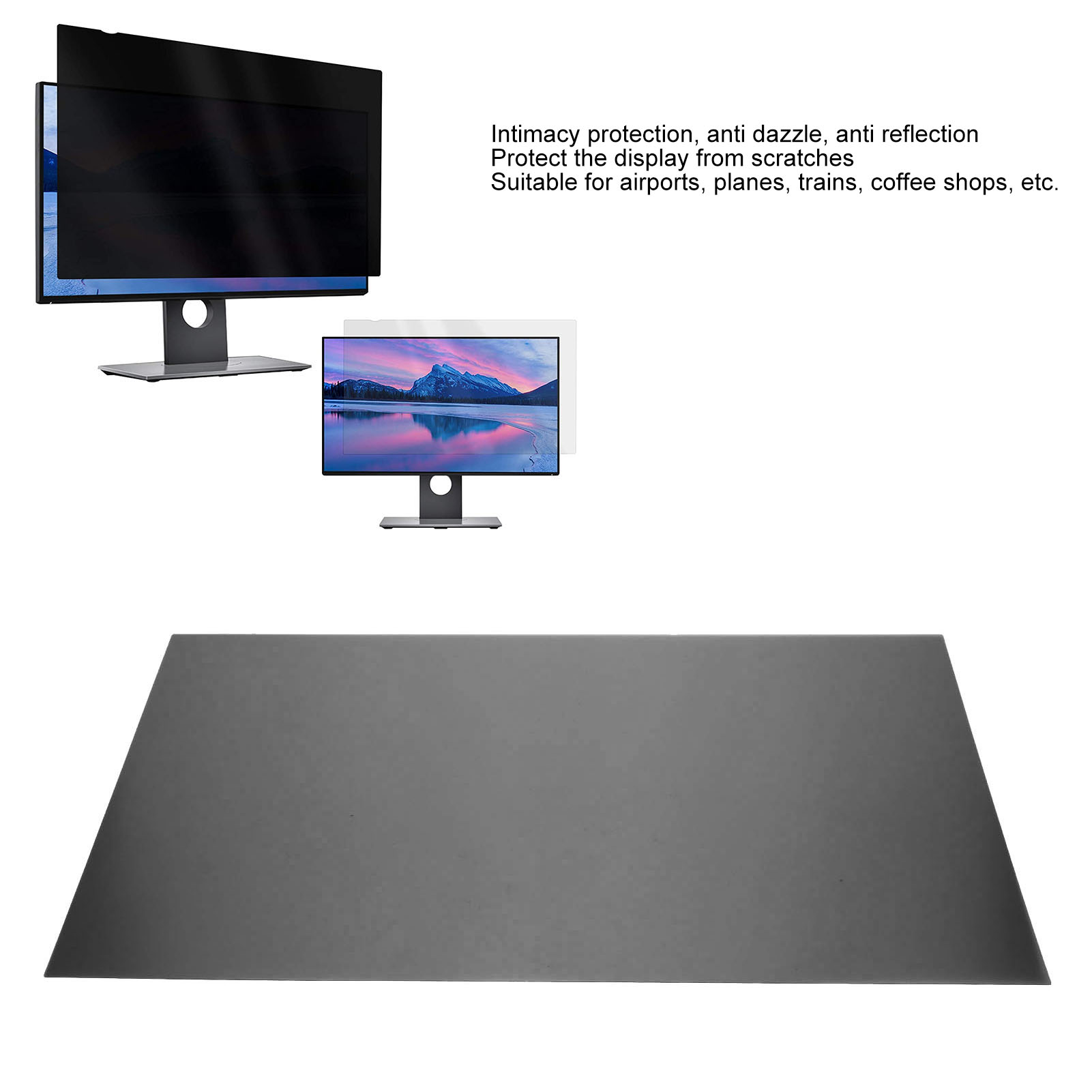 2 Pcs 24 Inch Computer Privacy - Monitor Privacy Filter 评论和价格