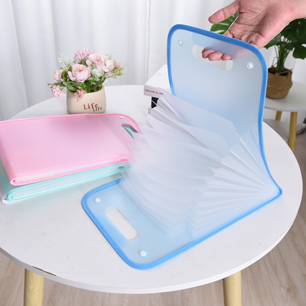 13 Layers A4 Expanding File Fo - Binder Storage Box 评论和价格