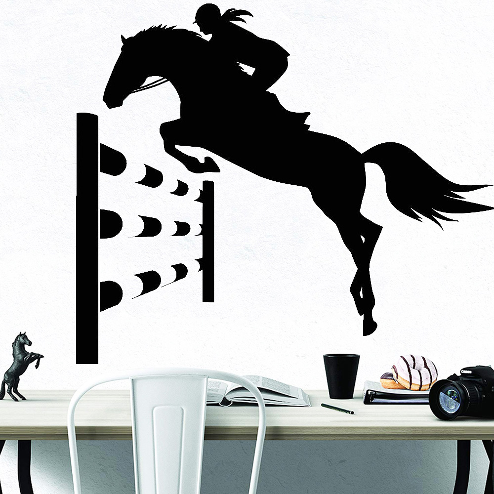 Horseback Riding Sport Wall De - Office Furniture Usa 评论和价格