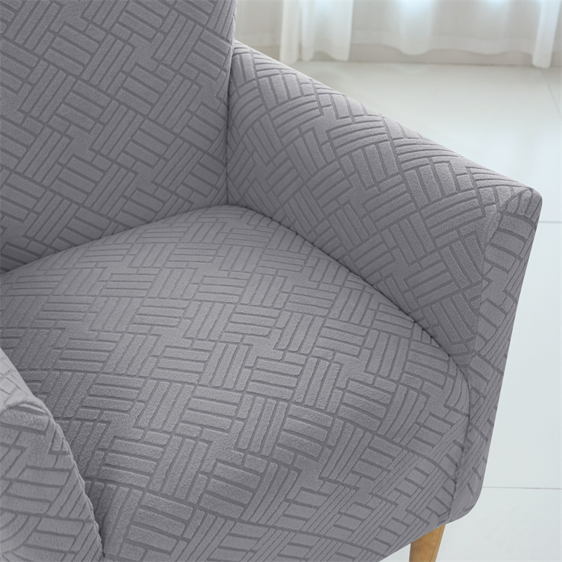 1PC Tub Bar Sofa Cover Jacquar - Office Furniture Dimensions 评论和价格