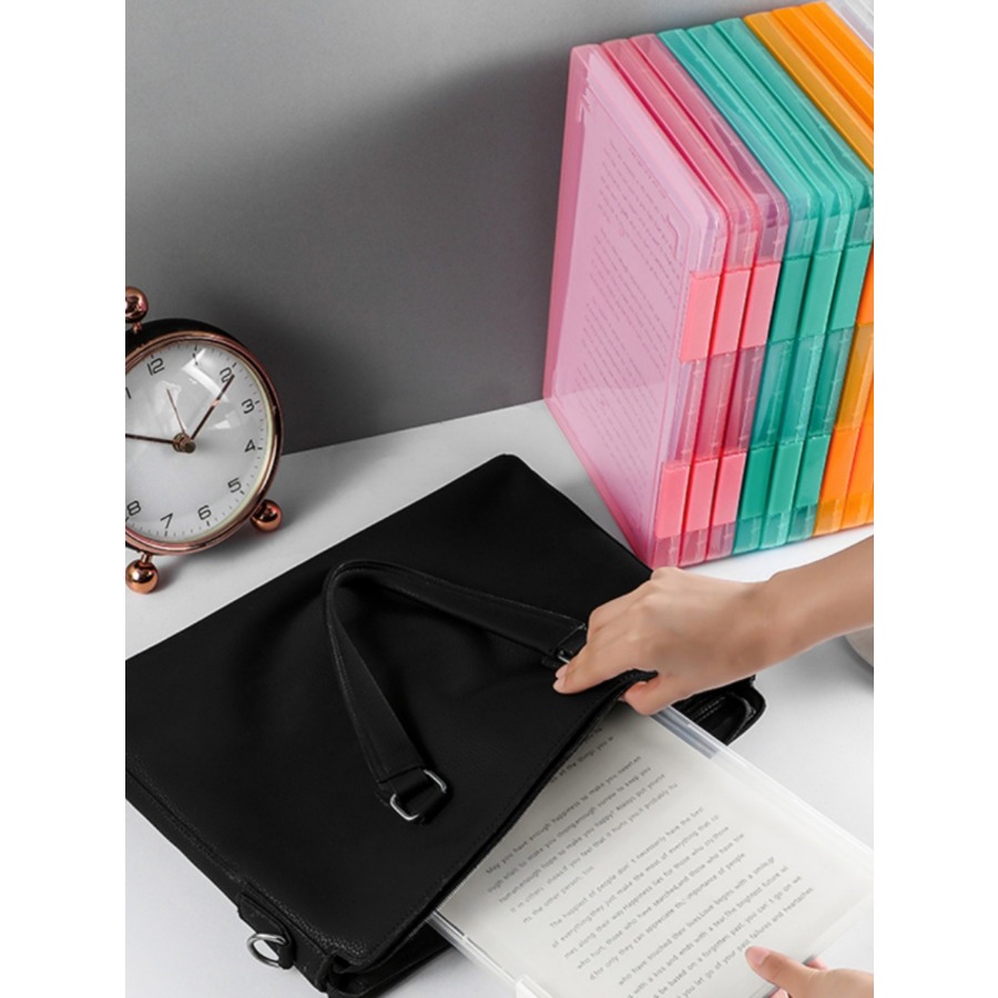 Simplified A4 Desktop Document - Binder Storage Box 评论和价格