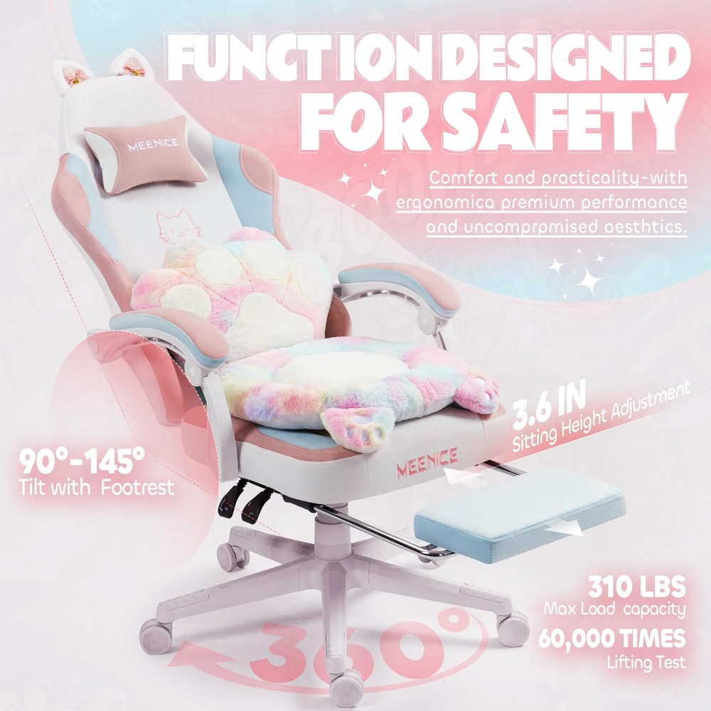 USA Shipping Gaming Chair Cute - Office Furniture Usa 评论和价格