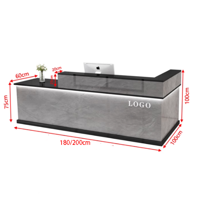 Storage Luxury Reception Desk  - Office Furniture Usa 评论和价格
