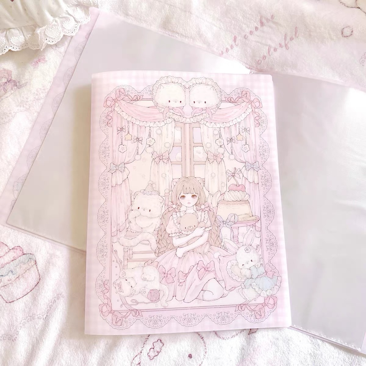40 Pages A4 Cartoon Large Capa - Binder Storage Box 评论和价格