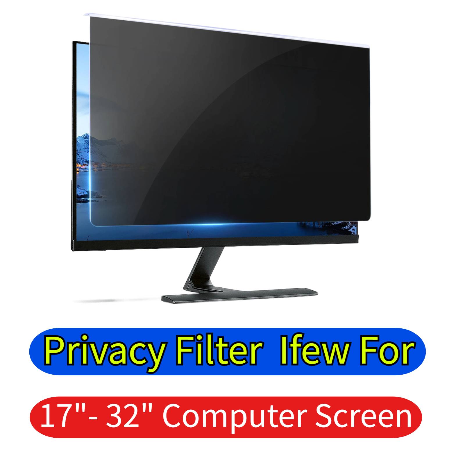 Monitor Anti Spy Computer Scre - Monitor Privacy Filter 评论和价格