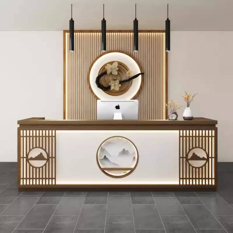 Simple Classic Reception Desk  - Office Furniture Usa 评论和价格
