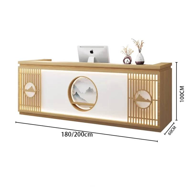 Simple Classic Reception Desk  - Office Furniture Usa 评论和价格