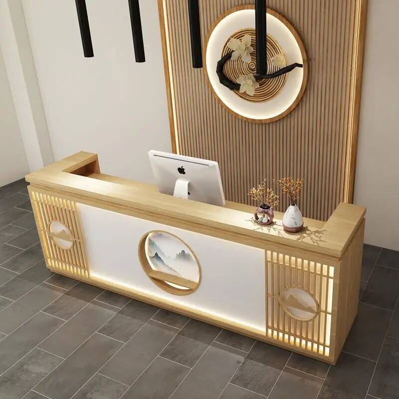 Simple Classic Reception Desk  - Office Furniture Usa 评论和价格