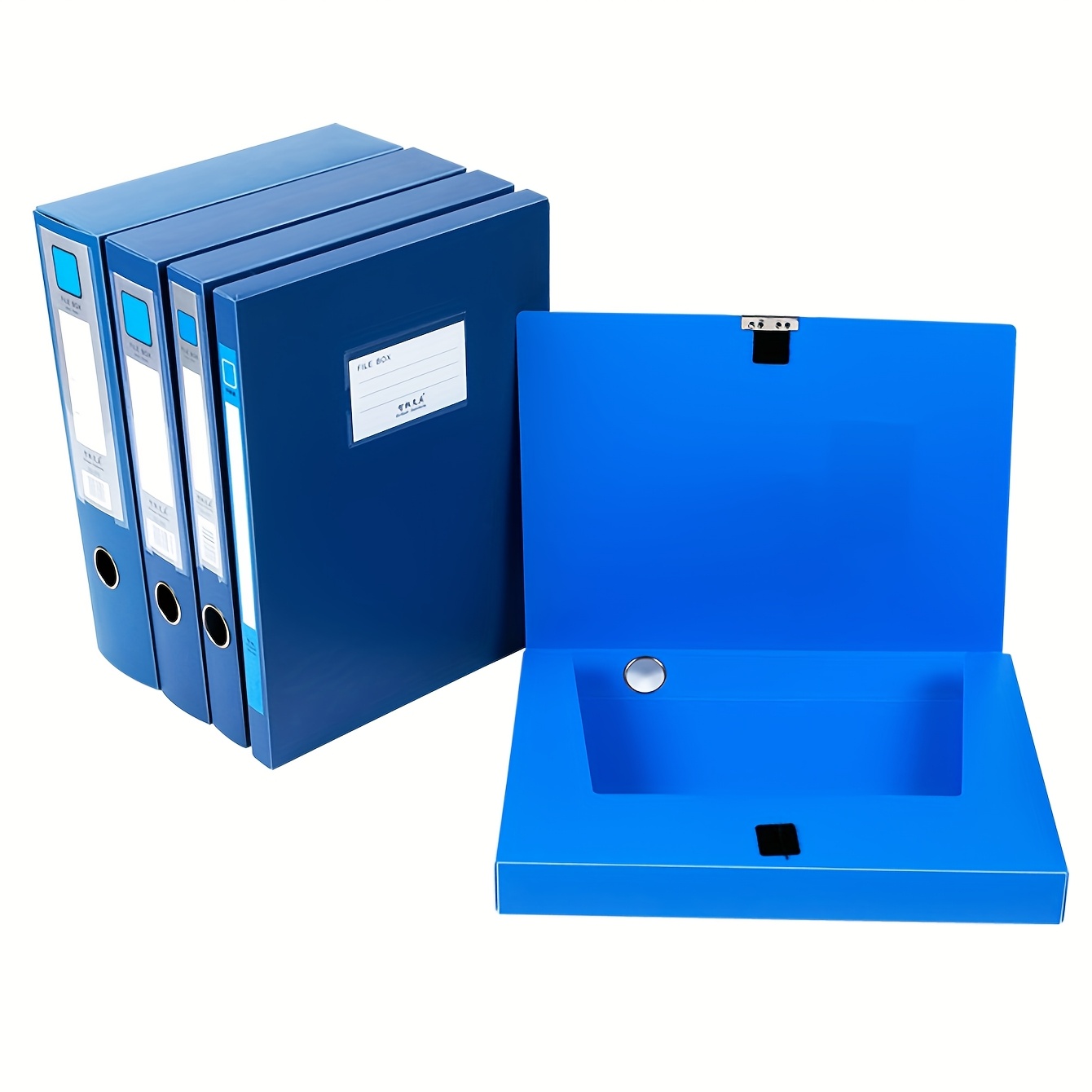 1pcs Foldable A4 File Folders, - Binder Storage Box 评论和价格