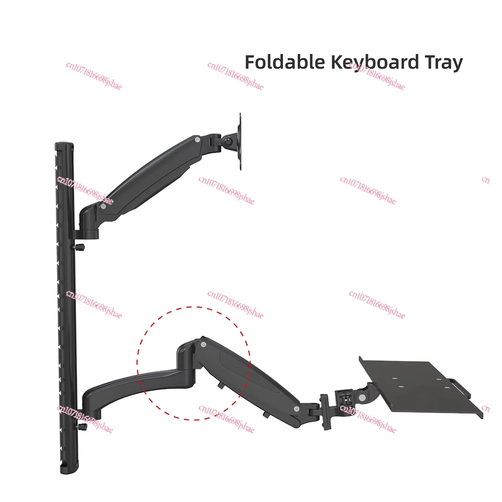 Height-adjustable Single-arm M - Adjustable Monitor Mount 评论和价格