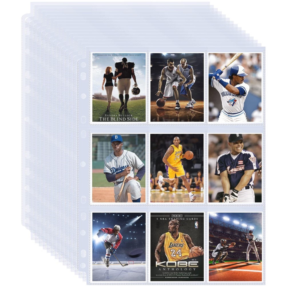 50 Sheets 9 Pocket Single Side - Binder Storage Box 评论和价格