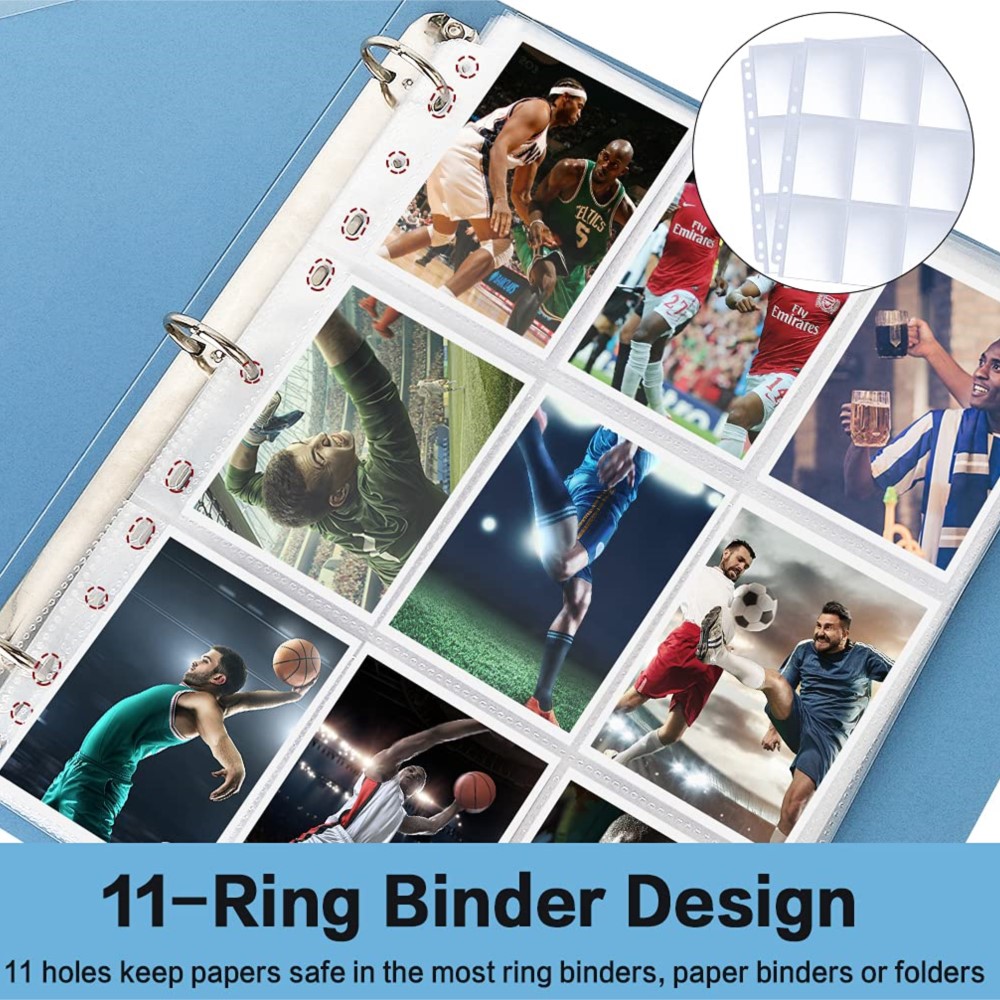 50 Sheets 9 Pocket Single Side - Binder Storage Box 评论和价格
