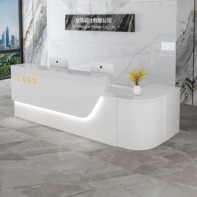Storage Luxury Reception Desk  - Office Furniture Usa 评论和价格