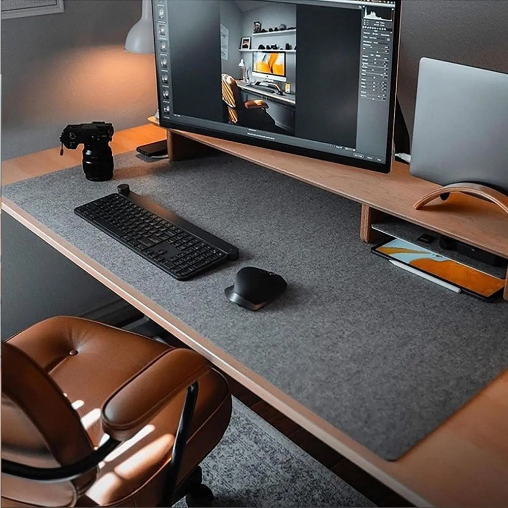 Felt Desk Mat Computer Mat for - Office Furniture China 评论和价格