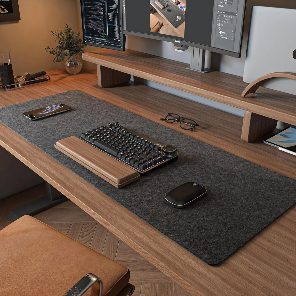 Felt Desk Mat Computer Mat for - Office Furniture China 评论和价格
