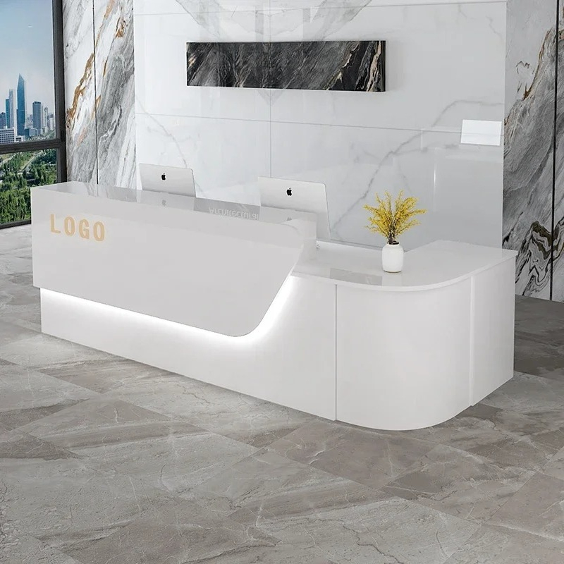 Storage Luxury Reception Desk  - Office Furniture Usa 评论和价格