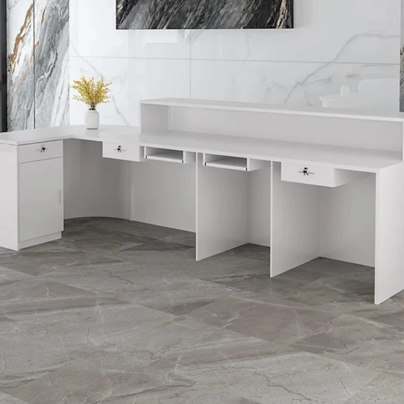Storage Luxury Reception Desk  - Office Furniture Usa 评论和价格