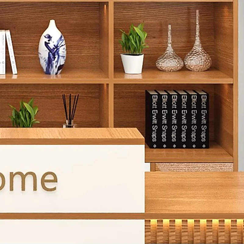 Storage Luxury Reception Desk  - Office Furniture Usa 评论和价格