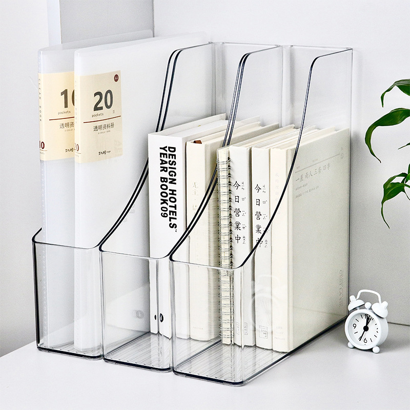 Acrylic A4 Storage Filing Box  - Binder Storage Box 评论和价格