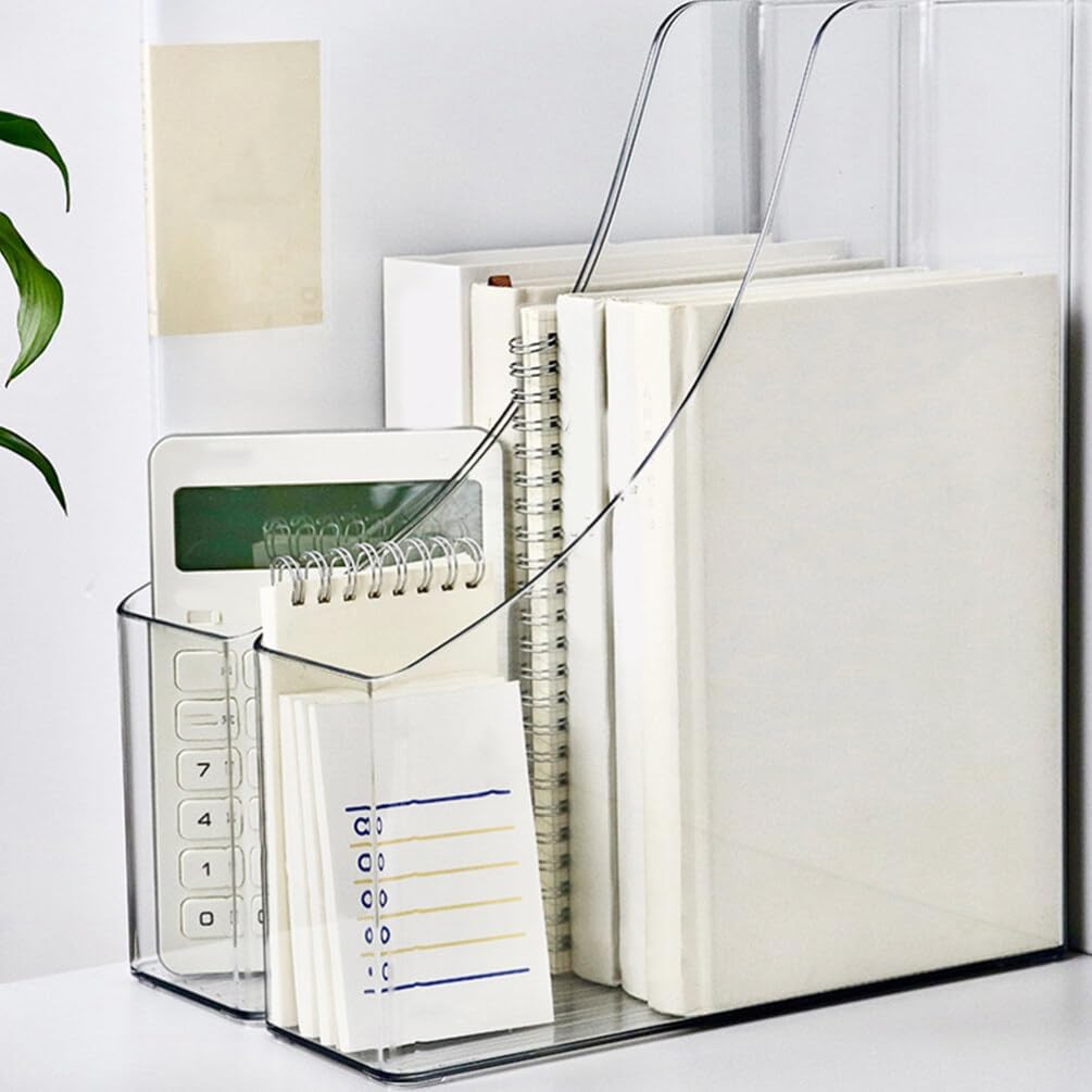 Acrylic A4 Storage Filing Box  - Binder Storage Box 评论和价格