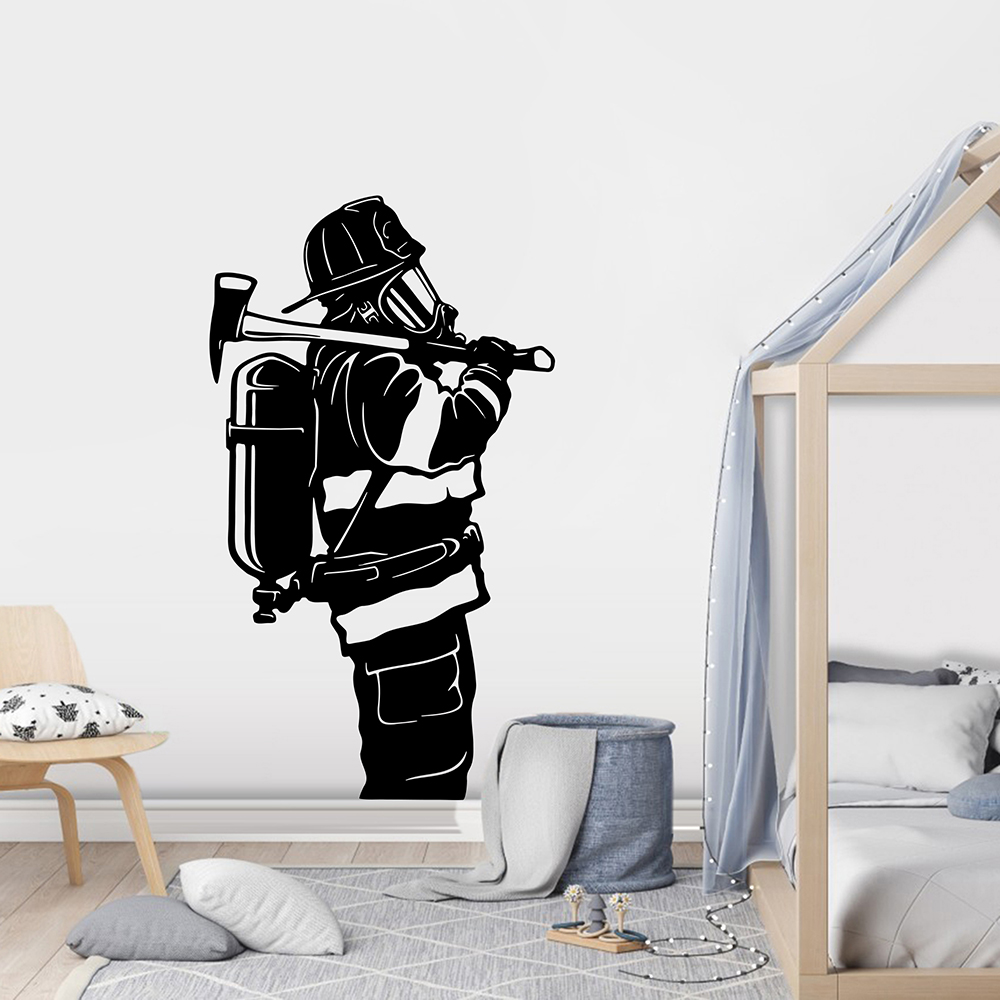 Large Firefighter Fireman Wall - Office Furniture Usa 评论和价格
