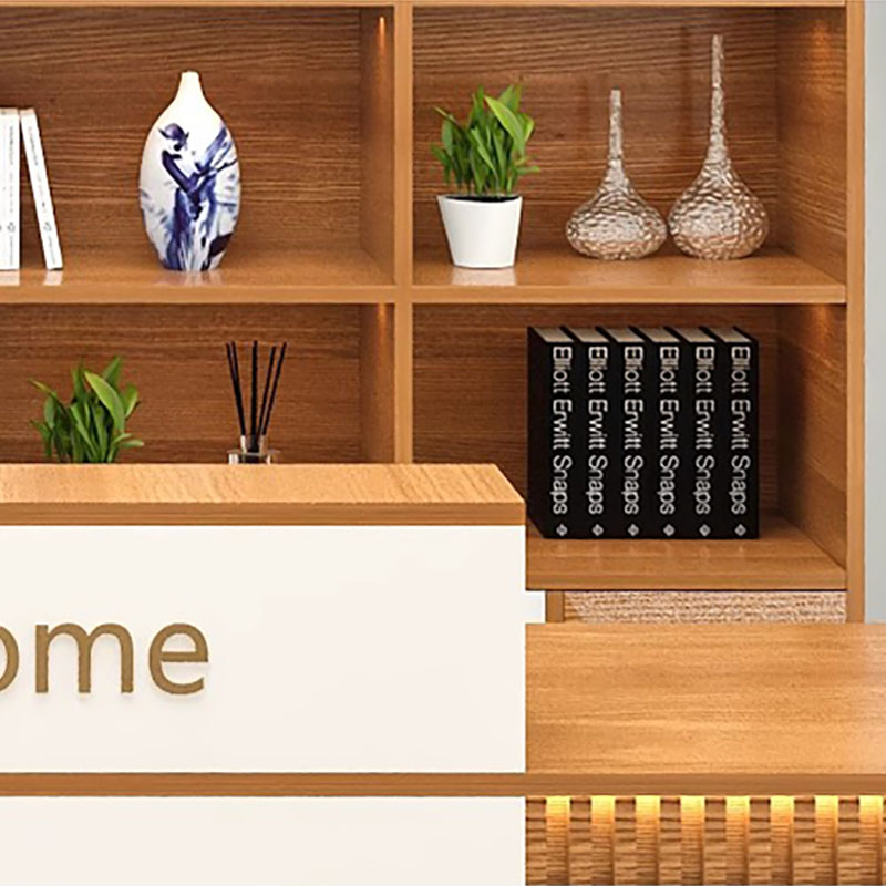 Storage Luxury Reception Desk  - Office Furniture Usa 评论和价格