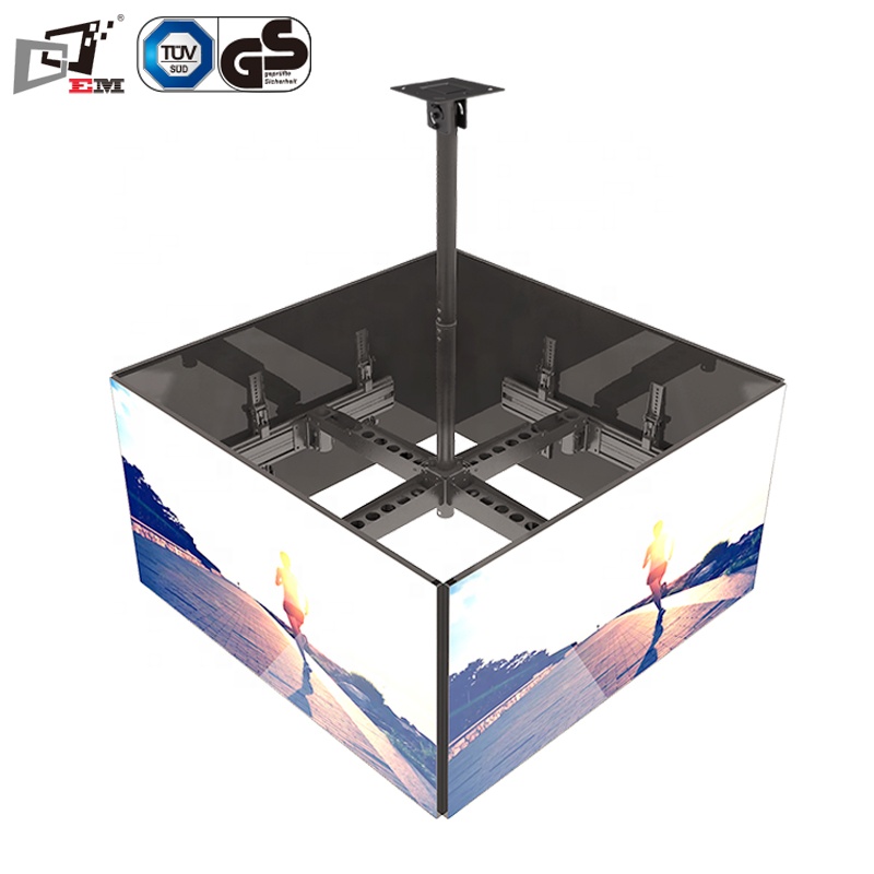 Retractable Hanging Ceiling Mo - Adjustable Monitor Mount 评论和价格