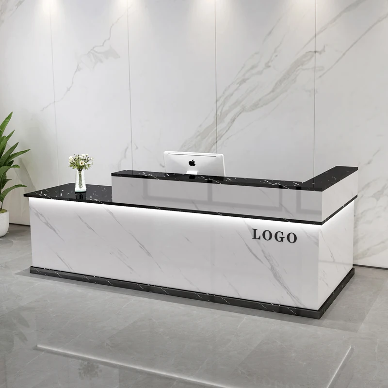 Storage Luxury Reception Desk  - Office Furniture Usa 评论和价格